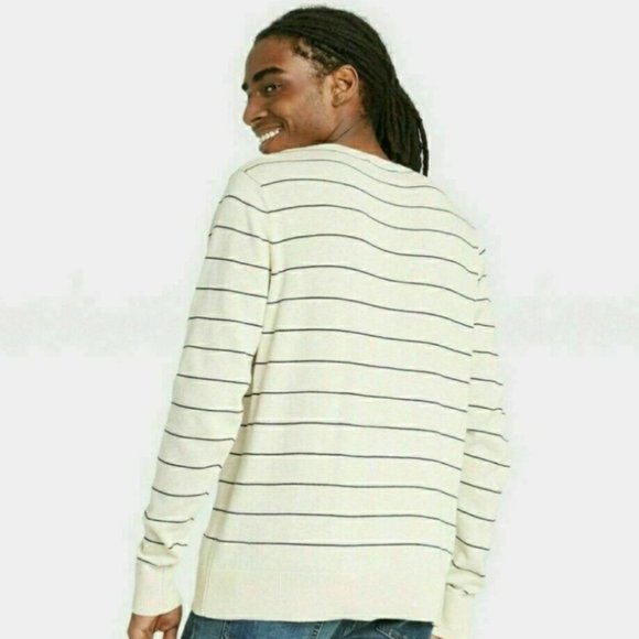 Goodfellow & Co Men's Striped Sweater - Picture 2 of 3